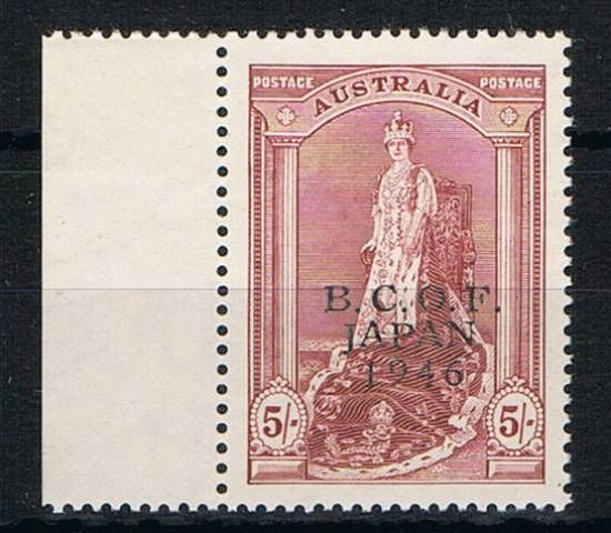 Image of Australia-B.C.O.F SG J7 UMM British Commonwealth Stamp